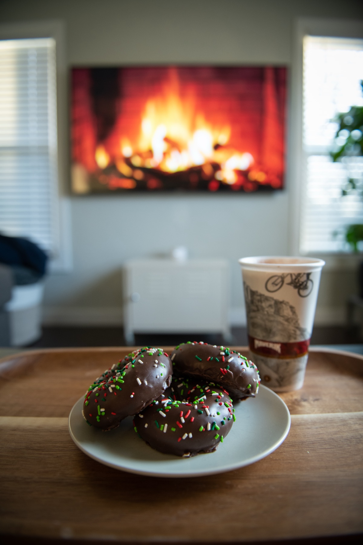 Maverik coffee and donut