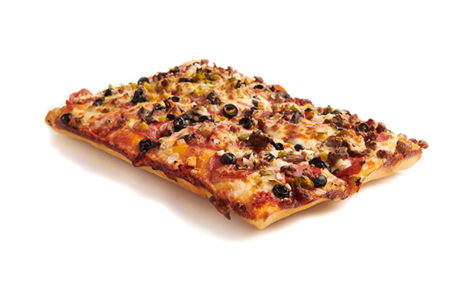 Maverik Detroit-style supreme pizza
